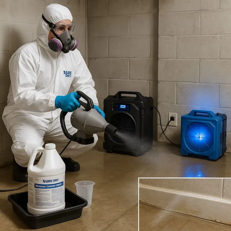 Sanitization and Odor Removal process in Molalla, OR