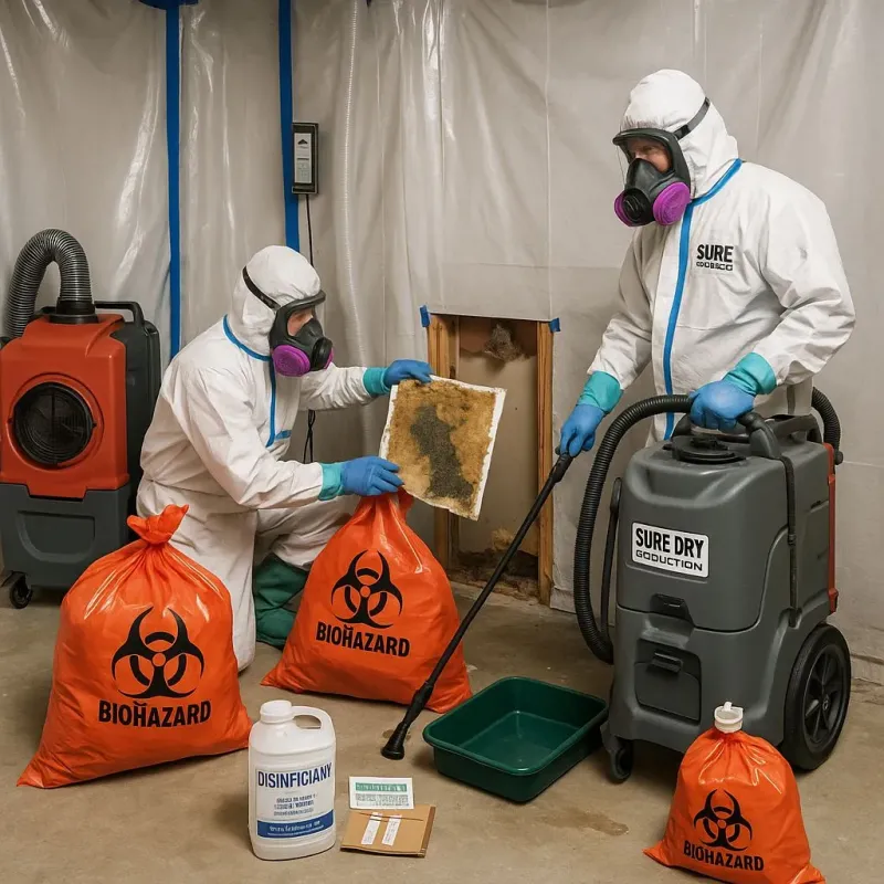 Contaminated Water Handling Protocols process in Molalla, OR