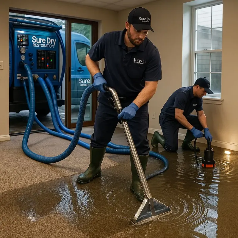 Water Extraction and Removal process in Molalla, OR